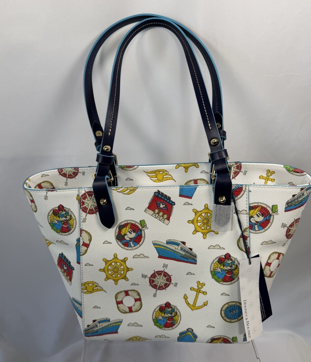Disney Cruise Line Dooney and Bourke Tote Bag Mickey Mouse New With Tags DCL - Picture 2 of 12